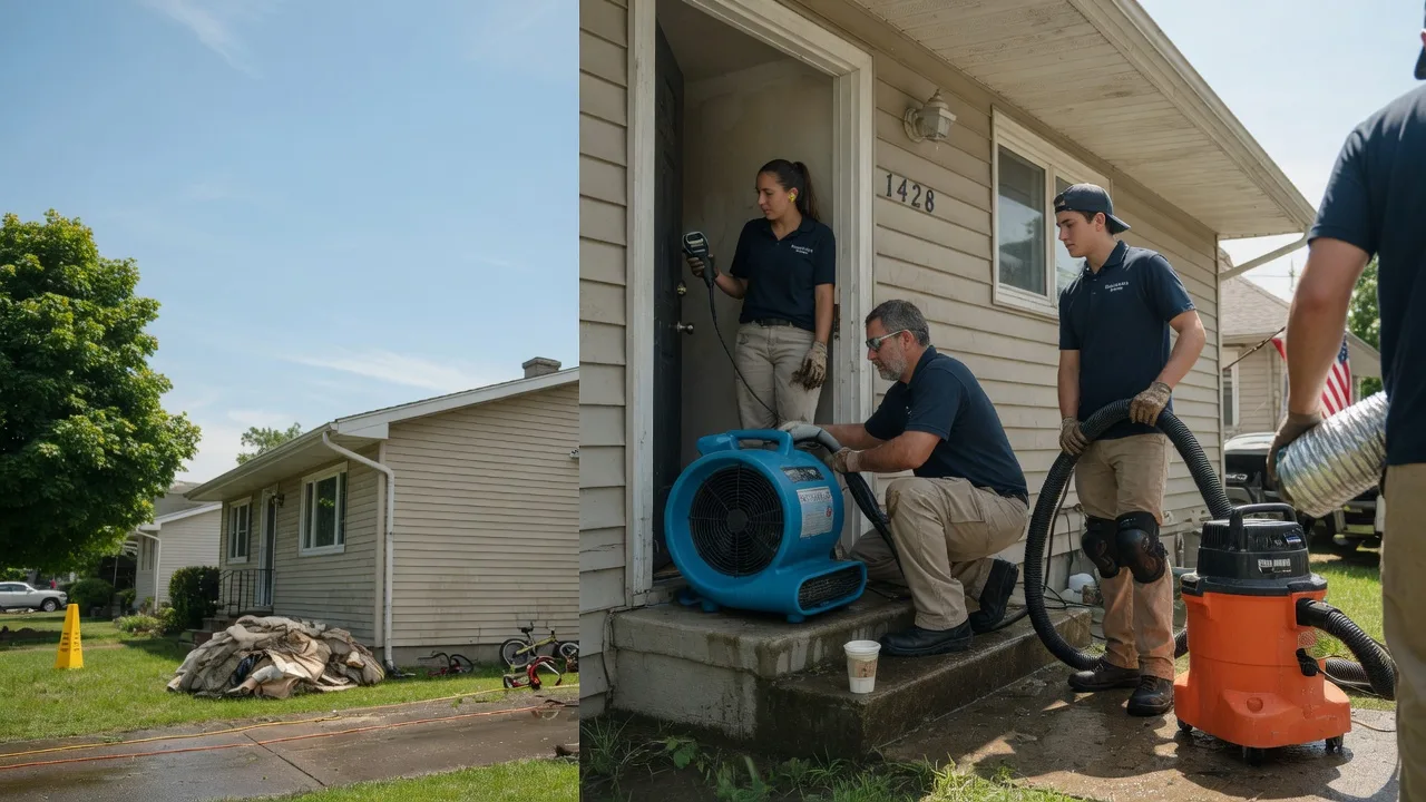 Water Damage Restoration in Milltown, IN near me